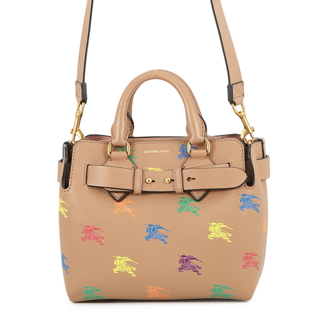Burberry handbag, belt bag, leather, 8006484, BURBERRY 2-way,